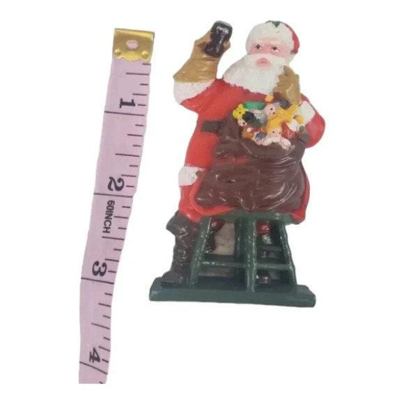 Coca Cola Vintage Santa Magnet Coca Cola 90s Vintage Collectible Magnet 26 - Picture 2 of 7